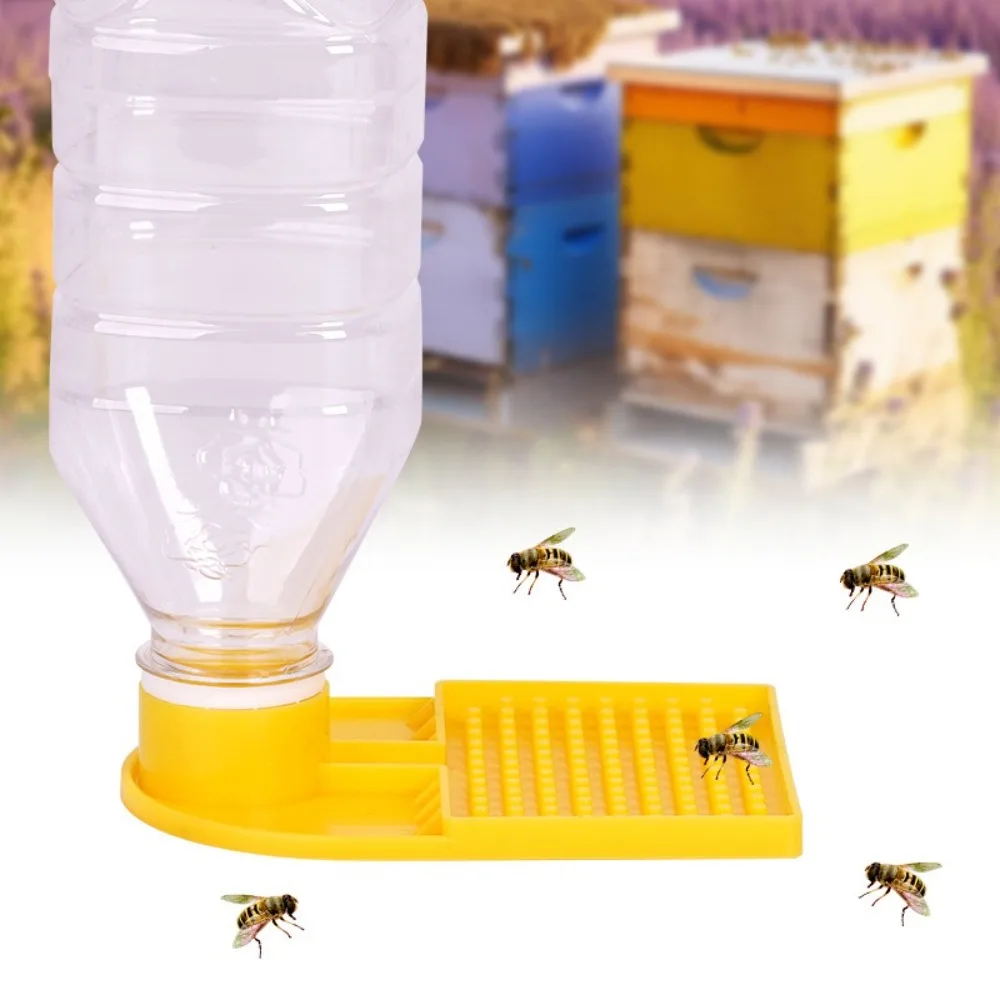 

10pcs Creative Anti Drowning Bee Water Feeder Plastic 30mm Dia Honey Feeder Bottle Adapter Beekeeping Tools Beekeeping Supplies