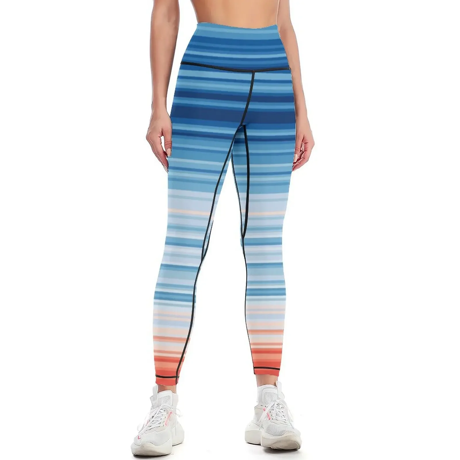 

Warm Stripes Clothing | Quaschning Scientists for Future Leggings sport legging sportswear gym Womens Leggings