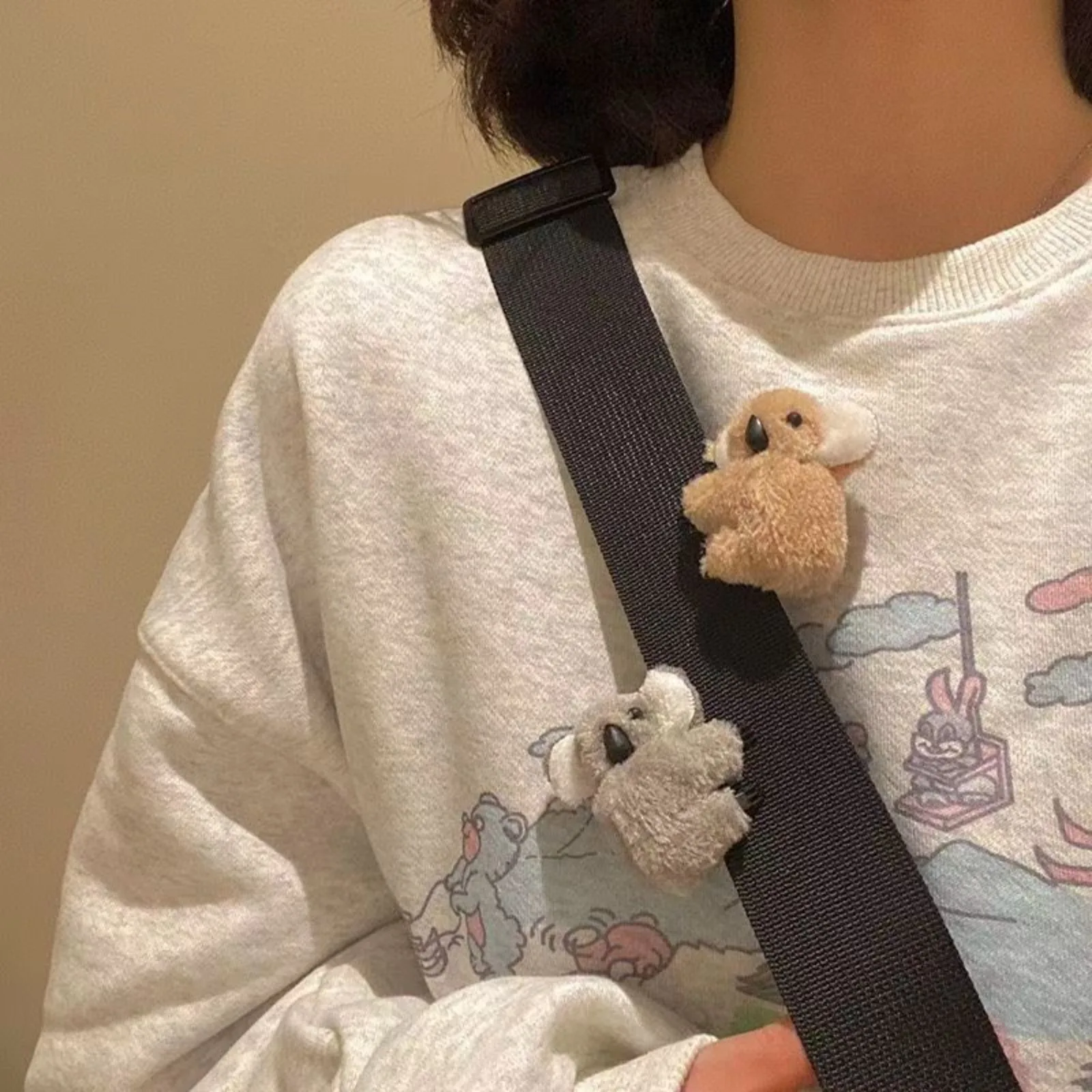 

Fashion Super Plush Koala Cute Fluffy Animal Hair Koala Claw Clip Bear Hair Decoration Hair Clips Hairpins Barrettes Accessories