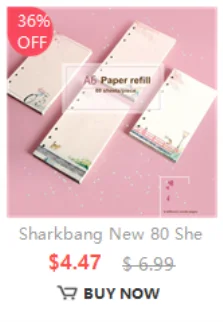Sharkbang 5 Stück A5/A6/M5 PVC-Bindertaschen, PVC-Ticketaufkleber, Aufbewahrungstaschen, 6 Löcher, transparenter Organizer für Tagebücher – Detail 8