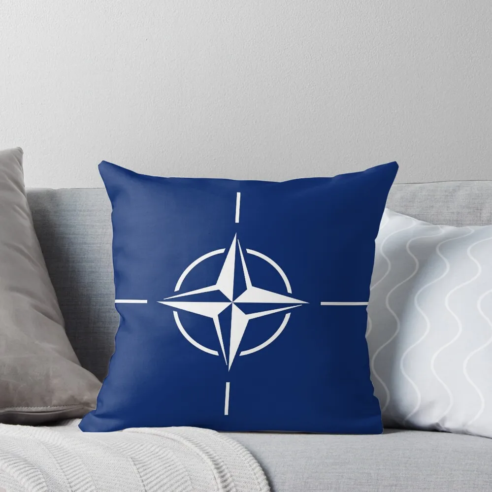 

NATO flag Throw Pillow Christmas Cushion For Home Pillows Aesthetic Decorative Cushion Couch Pillows pillow