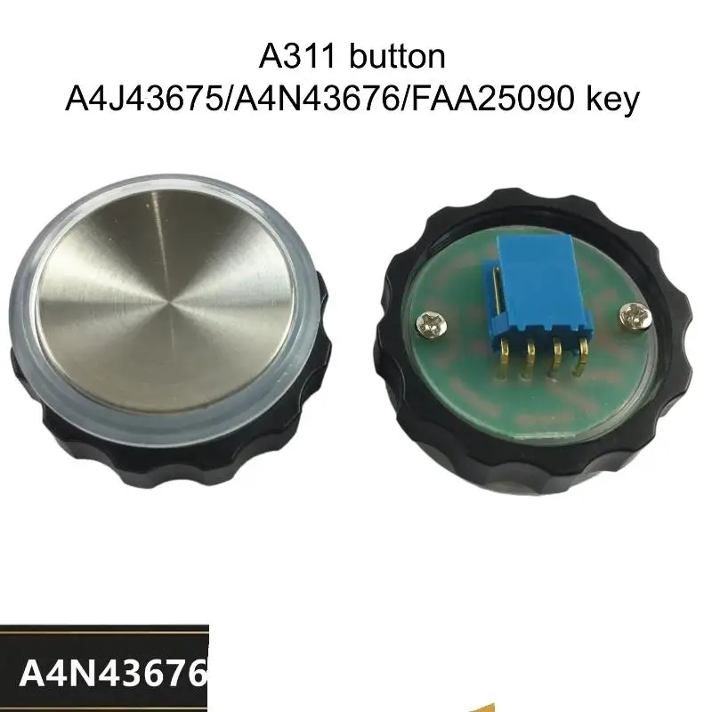 1Pcs Round Elevator Lift Call Button Spare Parts A4J43675 A4N43676 FAA25090A311 for OTIS Lift