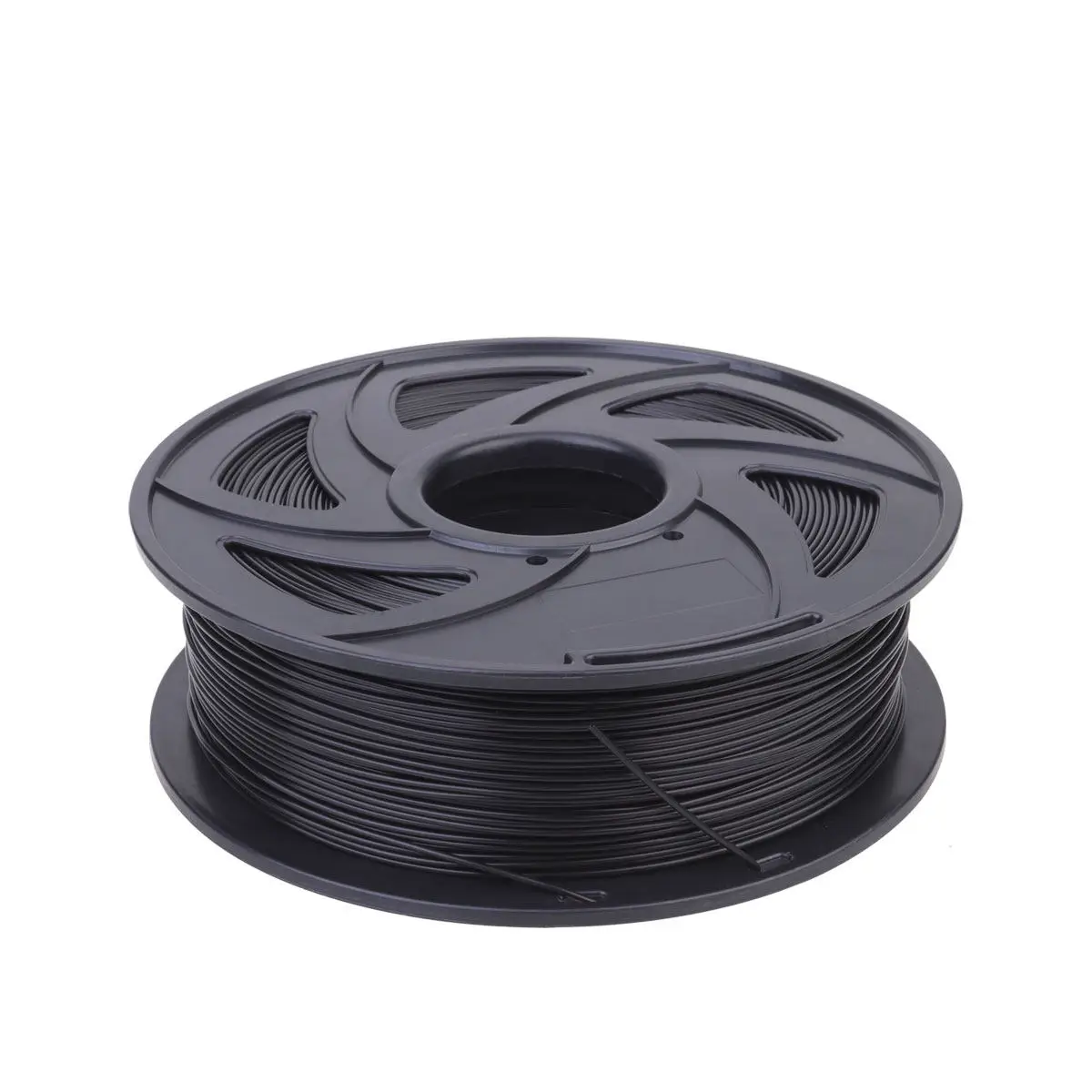 1Pcs 3D Printing Consumables Professional 1.75mm Pla Silk Filament Black High Precision Low Warp Odorless Easy Use Eco Friendly
