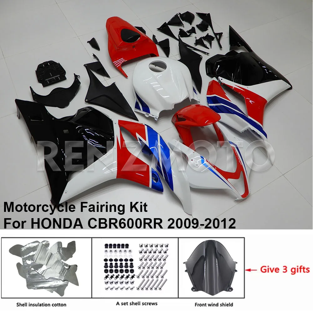 

H0609-104a Motorcycle Fairing Set Body Kit Plastic For HONDA CBR 600 RR 2009-2012 Accessories ABS Injection Bodywork