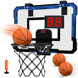 Nieuwe kindersportbasketbalset Speelgoed Aan de muur gemonteerd opvouwbaar basketbalrek Outdoor Indoor Ouder-kind sportspellen