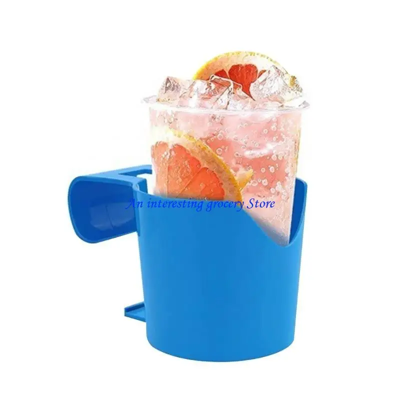 652D Pool Drink Storage Holder for Swim Pool Multifunction Frame Pools Storage Basket