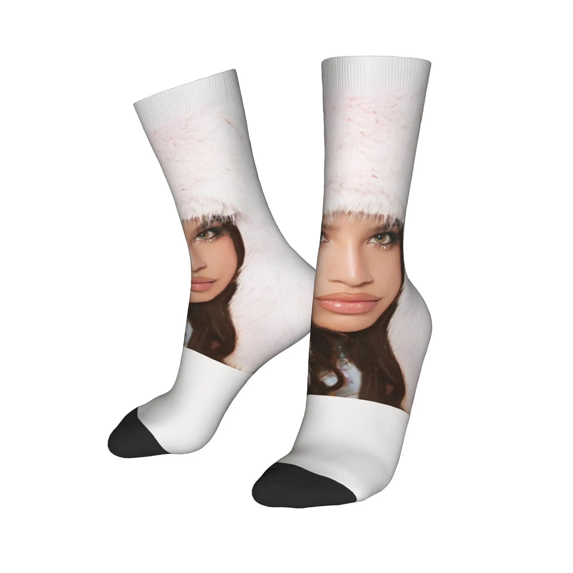 Men Women Cool Singer Emilia Mernes Socks Breathable Fashion Emilia Mp3 Album Socks Suprise Gift Idea