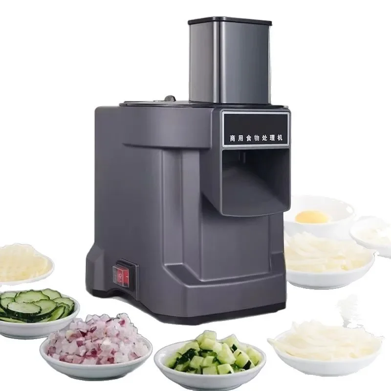 Multifunctional vegetable cutter, commercial canteen kindergarten, electric dicing square, slicer electric dicing