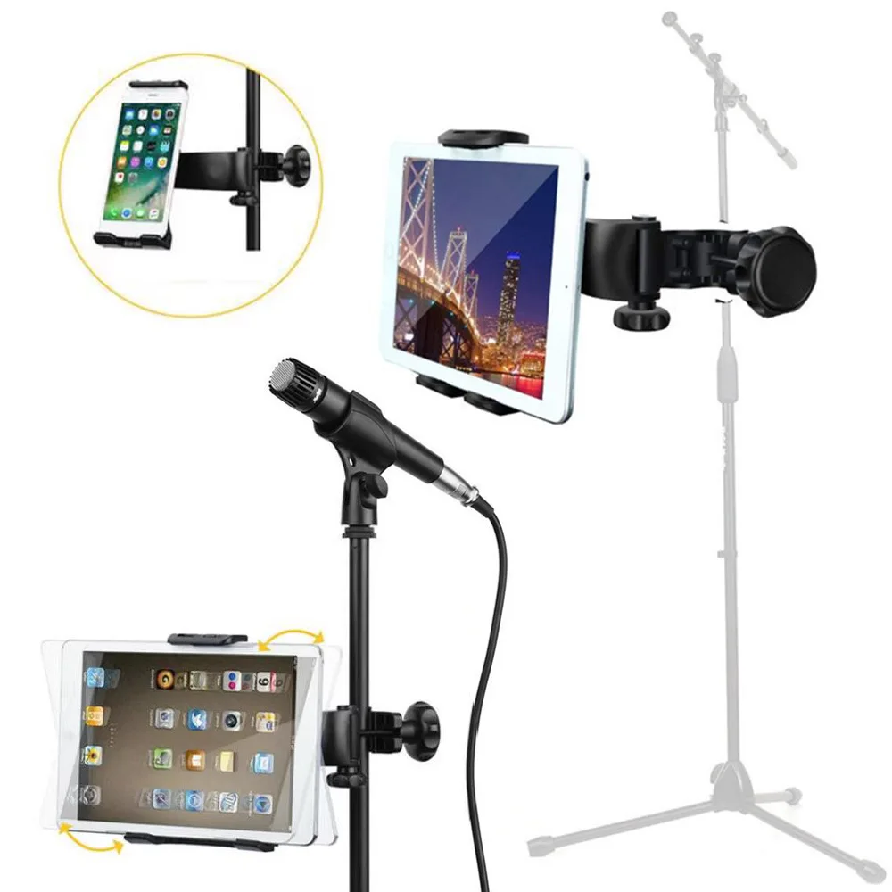 Universal Vehicle Backrest Holder Phone Tablet Holder 360 Degree Rotation Adjustment 4-11 Inch Compatibility