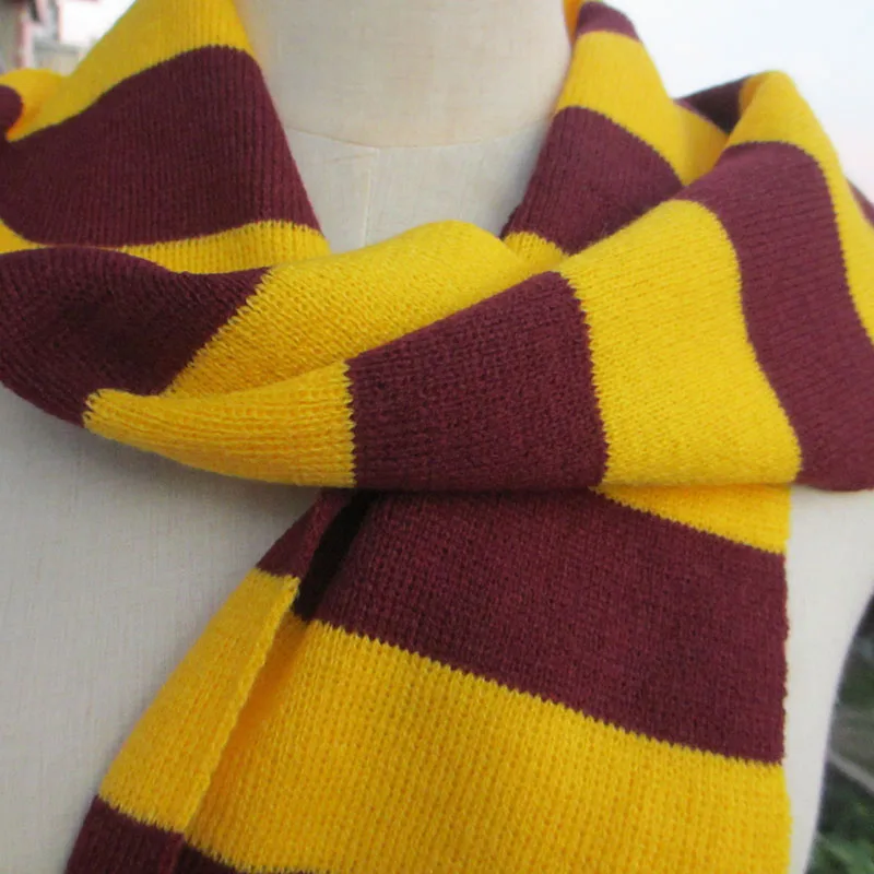 

Wholesale School Scarf With Badge Four College Halloween Party Cosplay Scarf Prop Gifts Birthday present