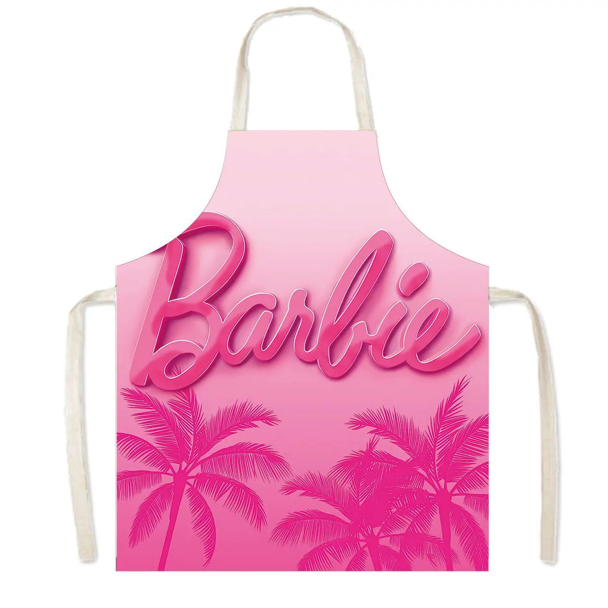 Barbie Apron Home Cooking Kitchen Trendy Movie Decoration Halter Anti Oil Pollution Stylish Girls Gift Lovely Practical Cute