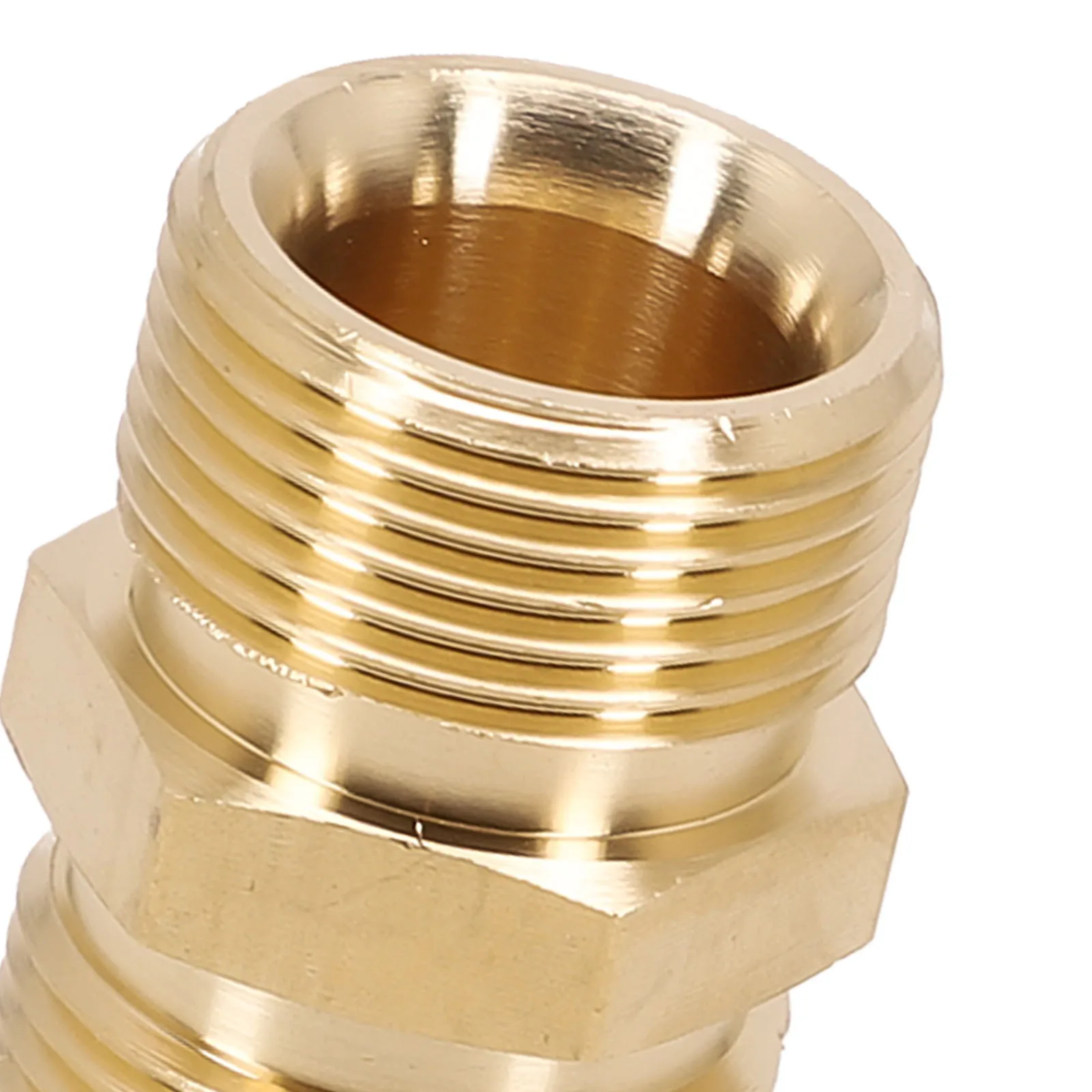 Brand New Hose Connector Adapter Replacement Spare Parts Washer Accessories Brass High Pressure Hose Extension