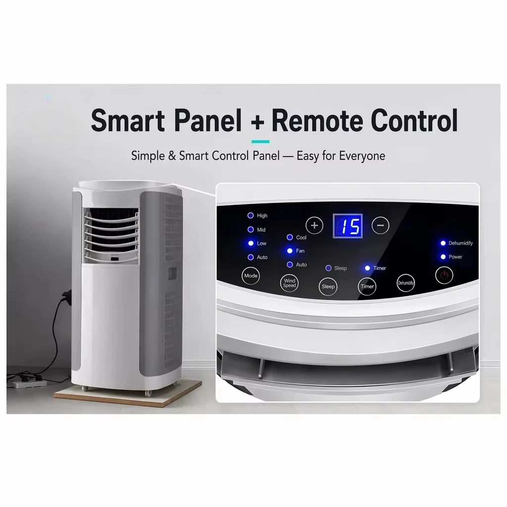 12000BTU R290 A++ Inverter Portable Air Conditioner Energy Saving Mobile AC with CE