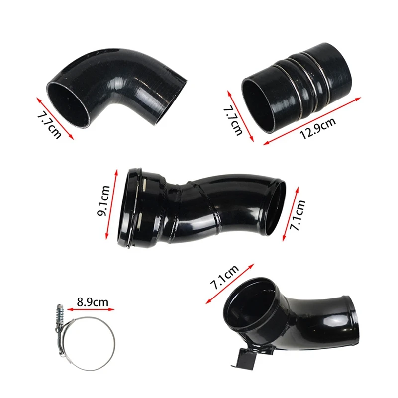 BC3Z-6F073-D Kit tubo intercooler per auto per Ford F-250 F-350 F-450 F-550 2011-2016 6.7L BC3Z6F073D