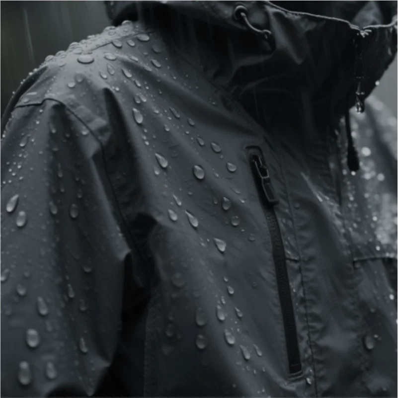 2026 Customize Image Text Hooded Jacket Zipper Windbreakers Men Coat Waterproof Camping Loose Plus Size Softshell Hiking Jacket