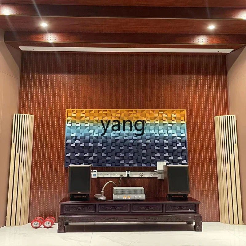 LTT吸音ボード塗装木製立体モデリング音響拡散ボード