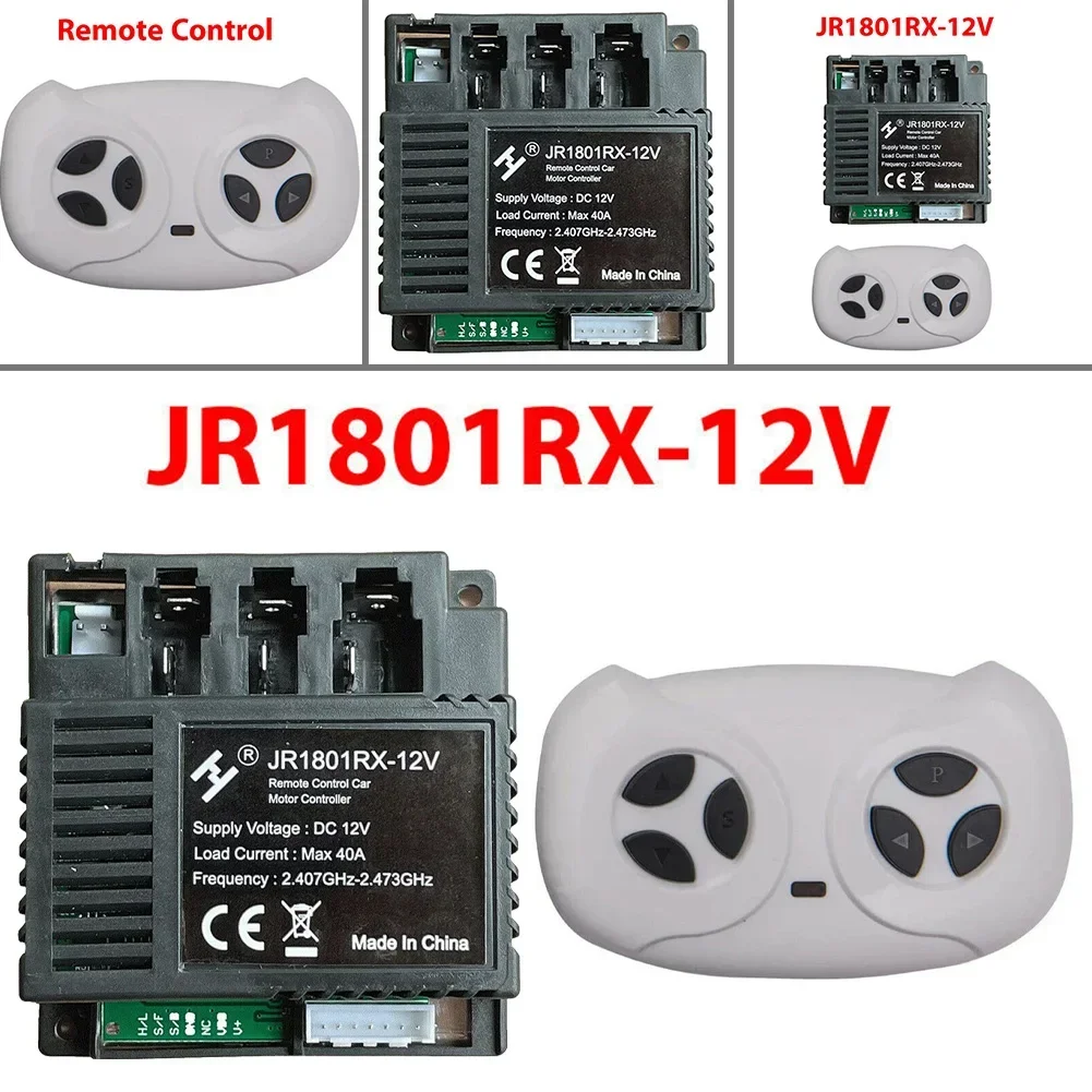 1 Juego de JR1801RX-12V vehículo eléctrico para niños receptor de Control remoto Bluetooth JR Control remoto controlador de arranque suave