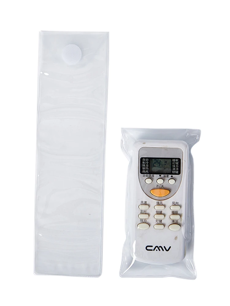 New PVC Transparent Universal Remote Control Cover Dust-proof Convenient Case Air Condition/TV Remote Control Protective Sheath