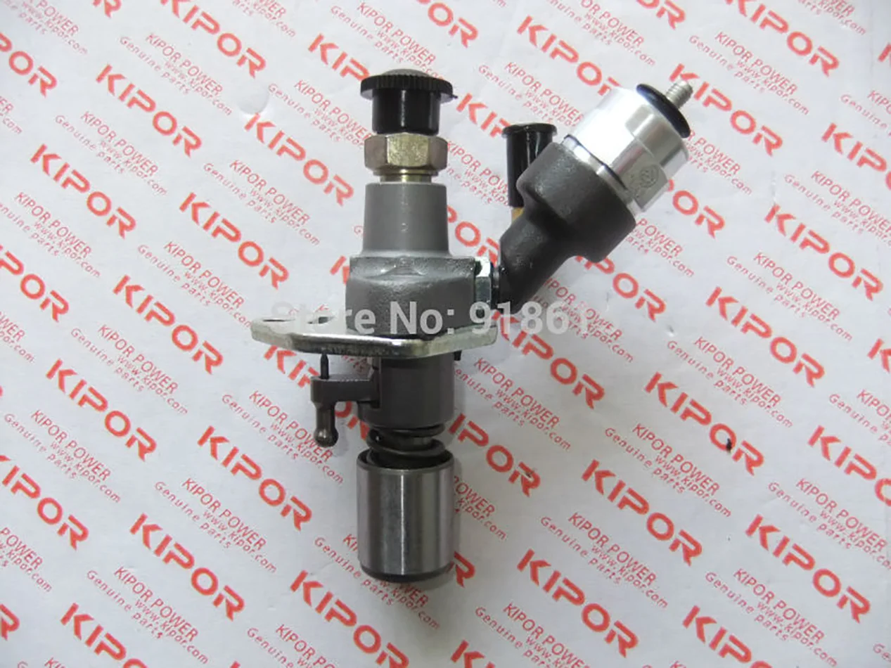 KIPOR KAMA KM186F 186F Fuel Injection Pump Assembly with Solenoid Valve fit KDE6500T KDE6500TA diesel generator