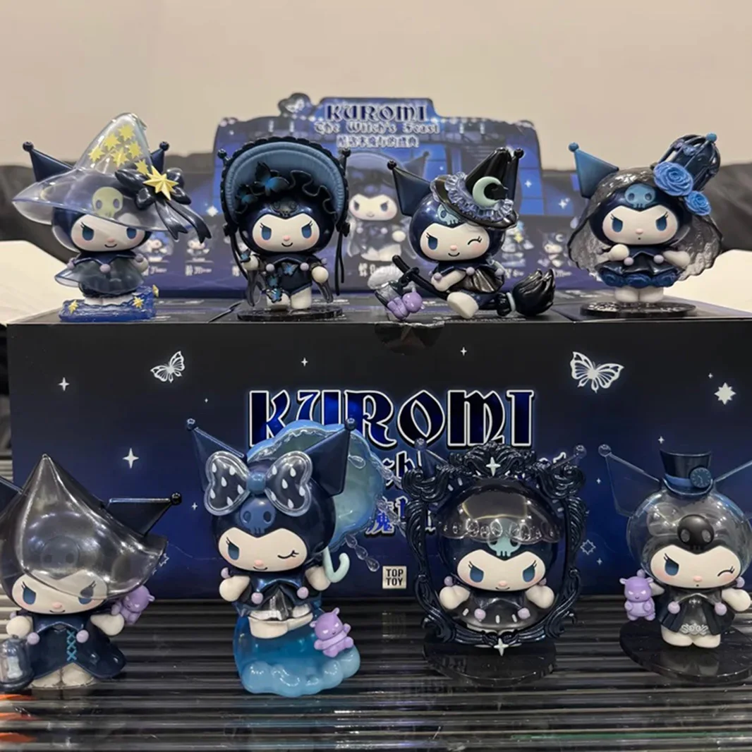 

Коллекционная фигурка TOPTOY темной тематики, серия Куроко, слепая коробка, игрушка, украшение для офиса, подарок, модная плюшевая кукла