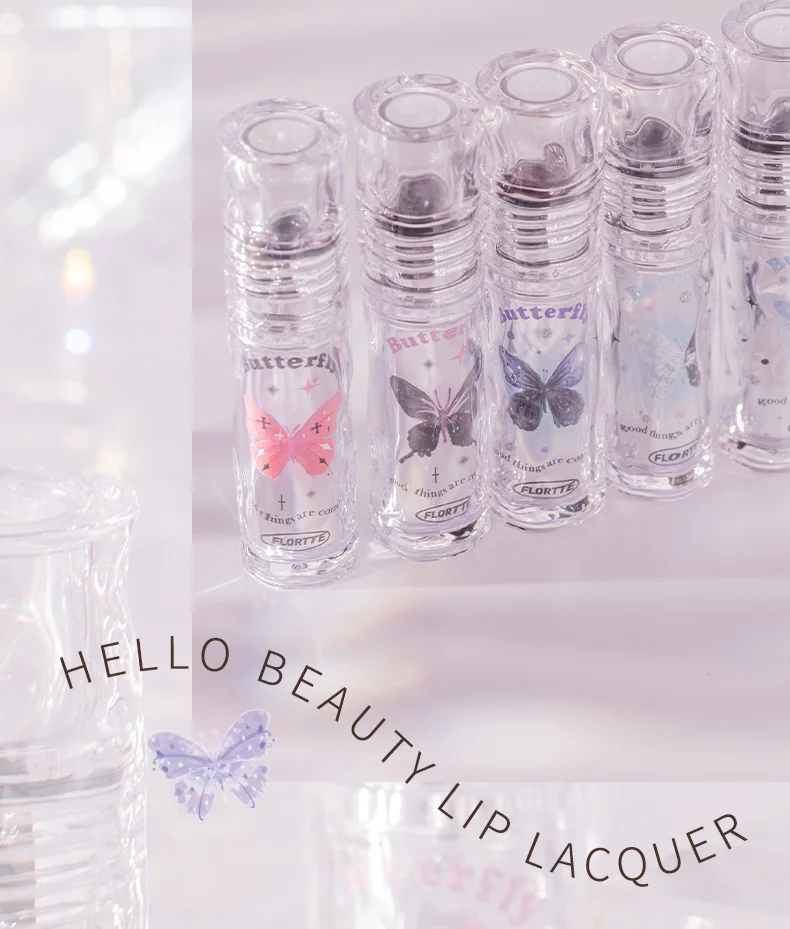 

FLORTTE Lovely Maria Series Lip Lacquer, 2.6g