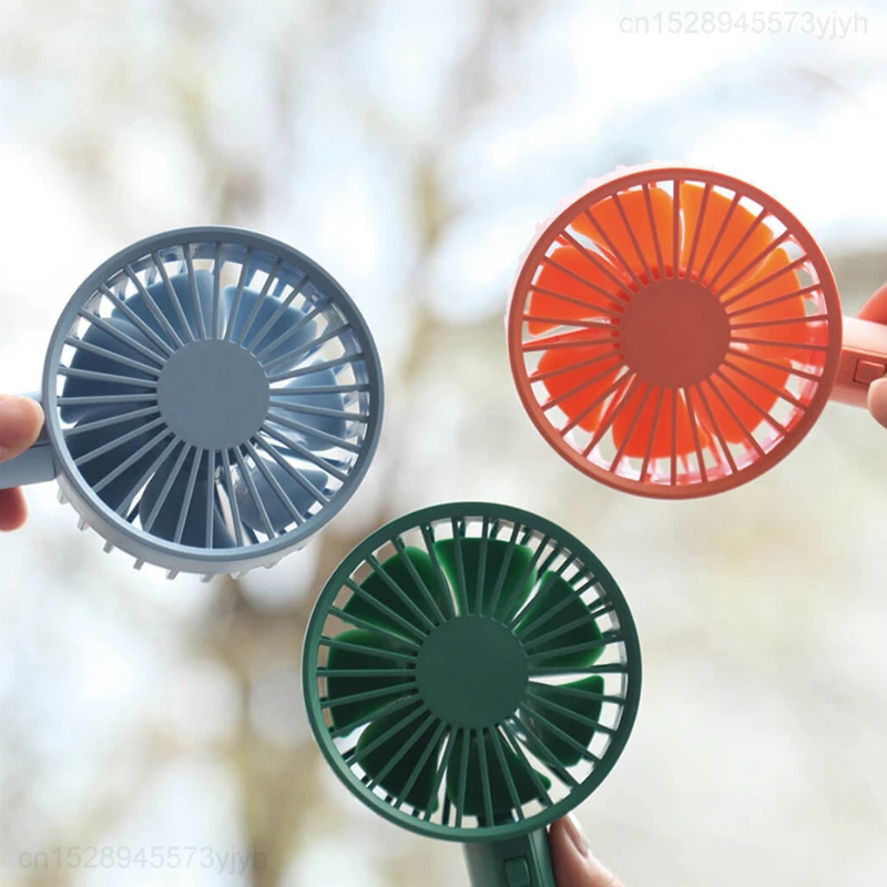 Youpin Youpin VH พัดลมระบายความร้อนแบบพกพาพัดลม Mini USB ชาร์จมือถือต่ำเสียงรบกวนสามความเร็วสูง7-Blade Design เครื่องปรับอากาศพัดลมขนาดเล็ก