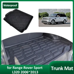 Car Trunk Mat for Land Rover Range Rover Sport L320 2006~2013 Waterproof Luggage Cargo Boot Pad Liner Cover Custom Accessories