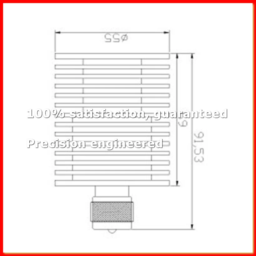 2PackX(RF Coaxial Dummy Load 50W U Style UHF PL259 M Male Plug Connector 50 Ohm DC-500MHz Dummy Load)