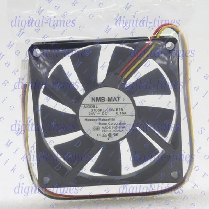 

H One для Fanuc NEW 3106KL-05W-B59 24 В постоянного тока 0,16 А NMB охлаждающий вентилятор