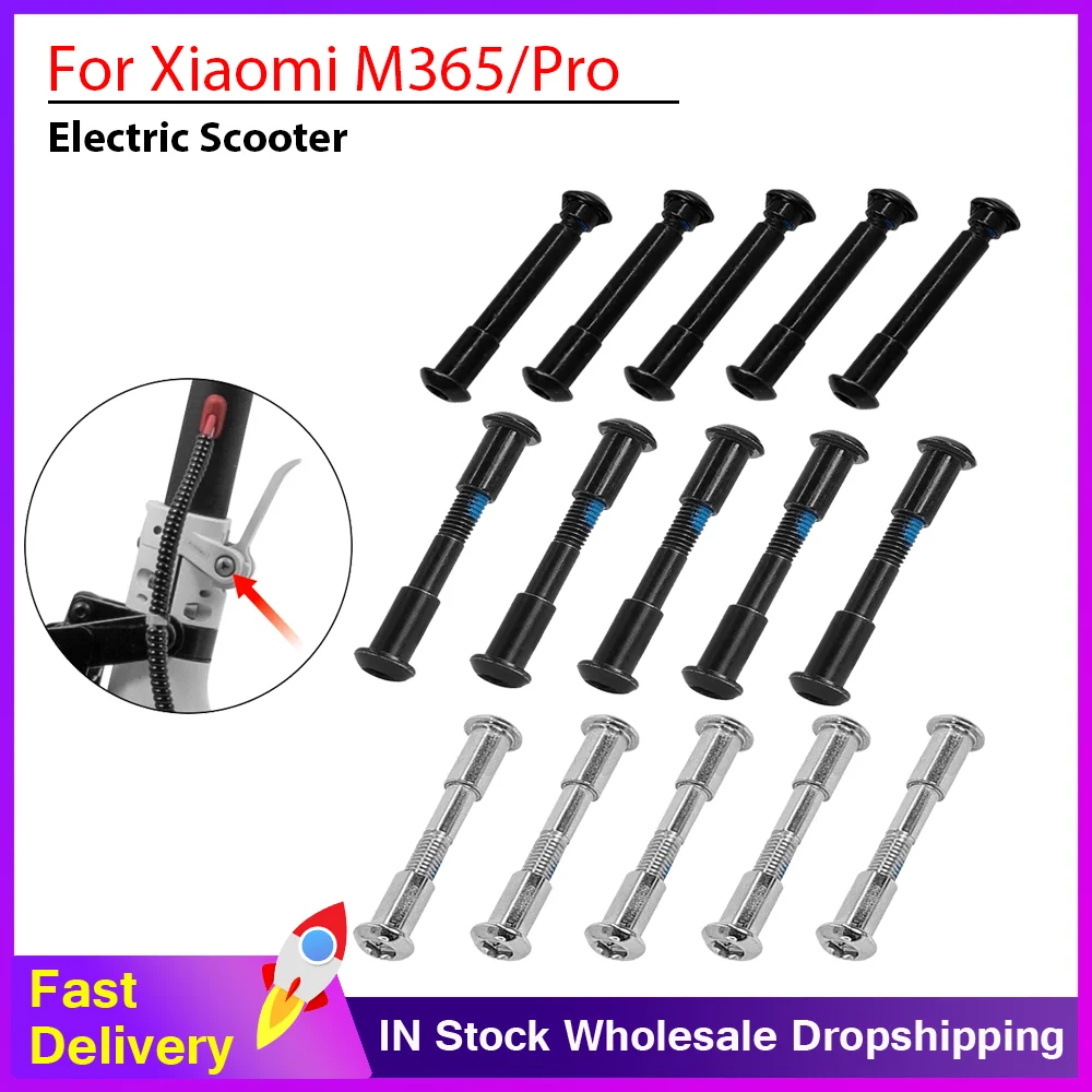 

1-50PCS Hardened Steel Folding Pothook Hinge Bolt | Repair Screw Hook for Xiaomi M365/M365 Pro Electric Scooter Accessories