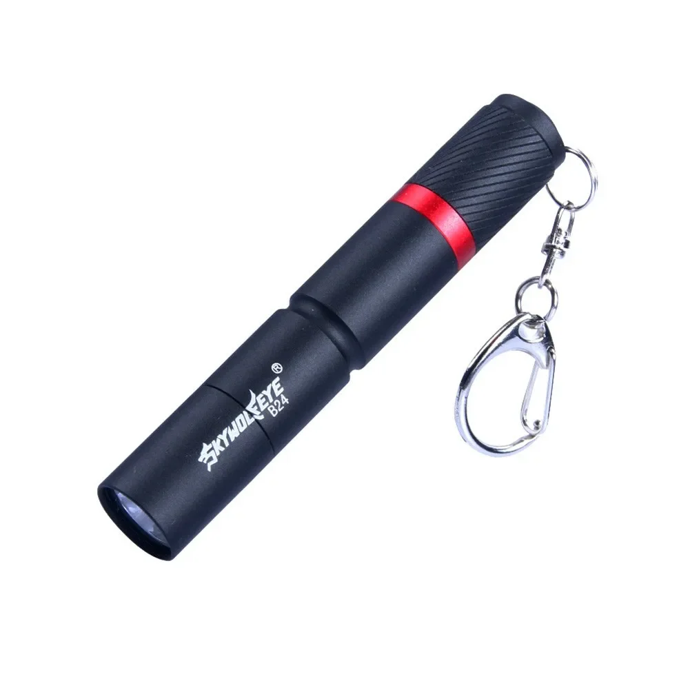 

1PCS Torch Light Mini Flashlight Household Super Bright XPE Key Ring Torches Mini 3 Mode 3000 LM Aluminum Alloy Light Lamp