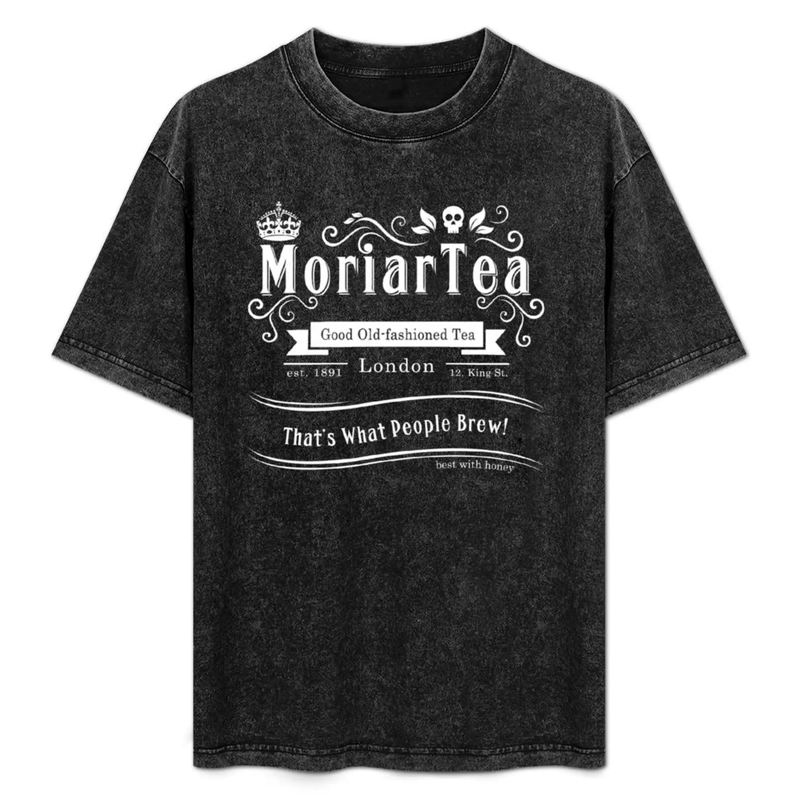 

MoriarTea 2014 Edition (white) T-Shirt Plus Size Simple Casual Top