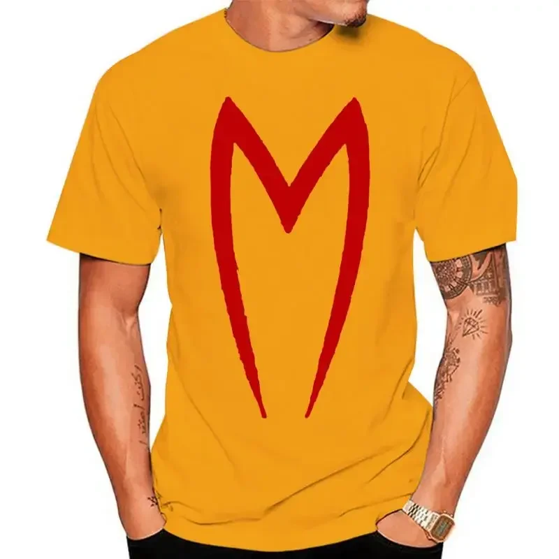 Summer Male Hot Sale Clothing CafePress Speed Racer Mach 5 Hood Emblem T Cotton T Shirt Short Sleeve streetwear fashion vintage - view 4