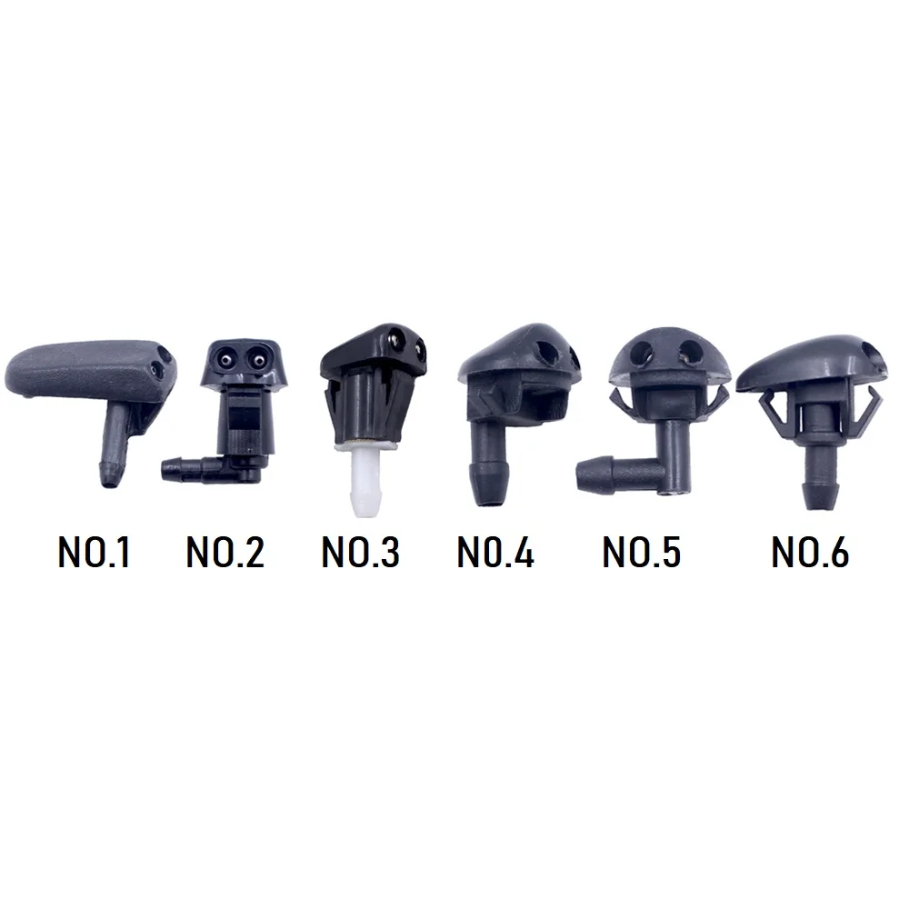 Adjustment Wiper Nozzle Car Front Windshield Windscreen Washer Jet Nozzles Water Fan Spout Cover Washer Outlet