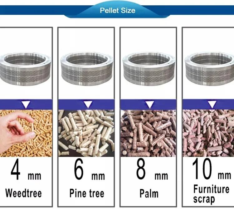 11kw 450 Weight Packing Wood Pellet Burning Stove Mill Making Maker Pelletizer Machine From Wood Chips