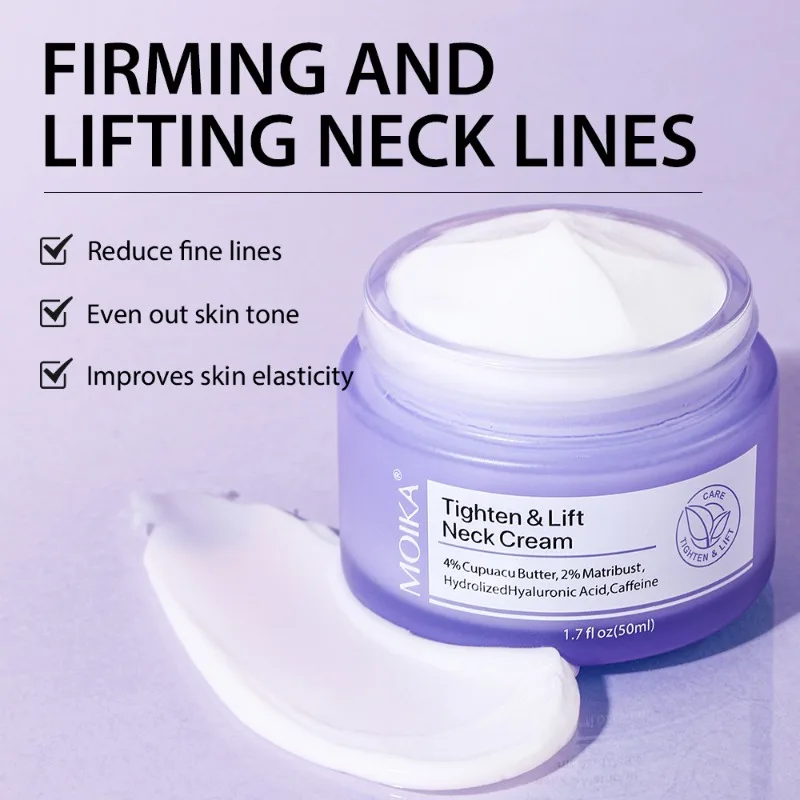 

Crown Diamond Whitening Neck Cream Shrinking Moisturizing Anti Aging Reduce wrinkles Women Skin Care Smoothing Skin