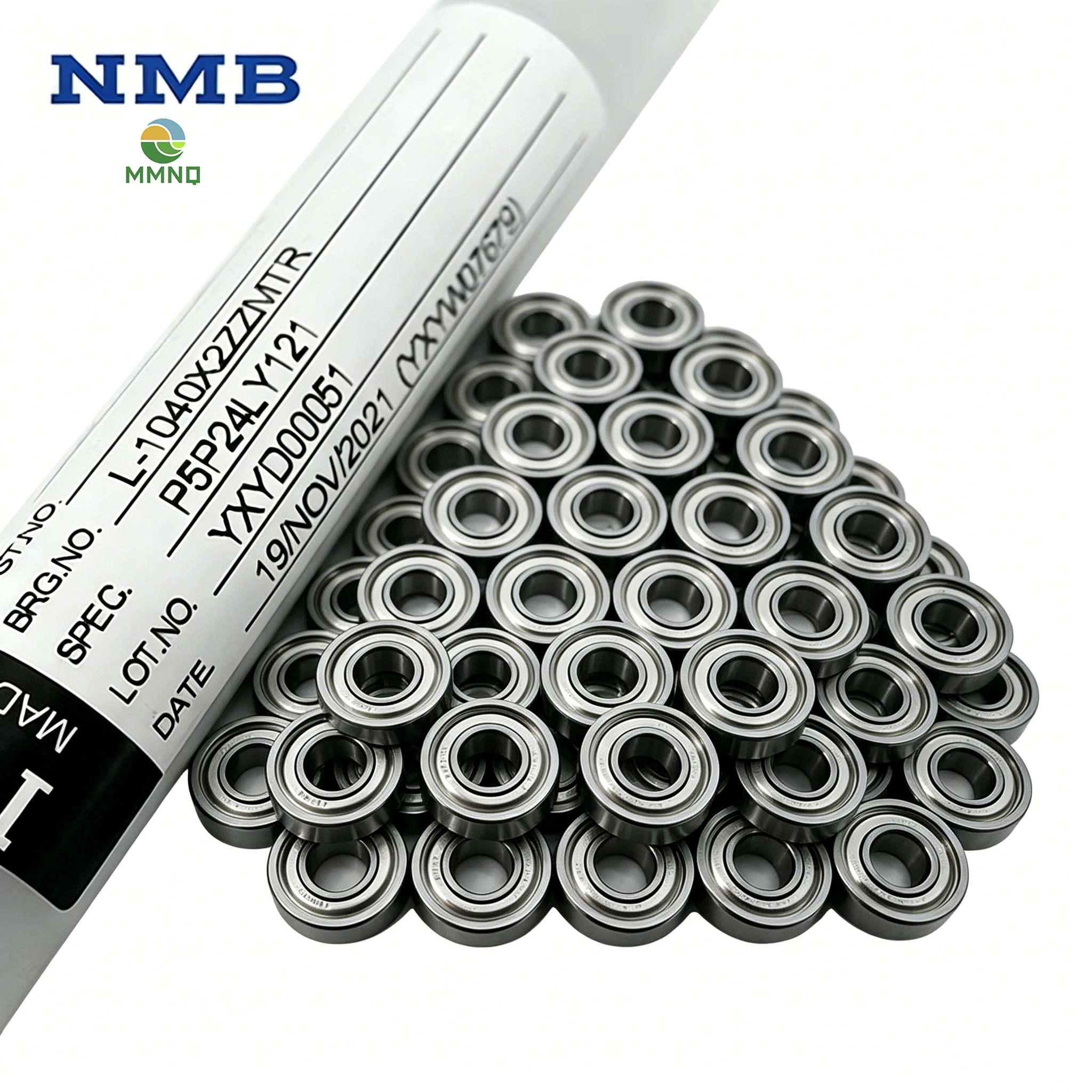 

50/100 шт. прецизионных миниатюрных шарикоподшипников 4x10x4 мм NMB L-1040ZZ MR104ZZ, высоконагруженные промышленные универсальные подшипники