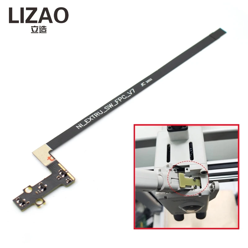 Replacement Filament Sensor for Bambu Lab A1/A1 Mini, Feeding Hall Board with FPC Cable for 3D Printer