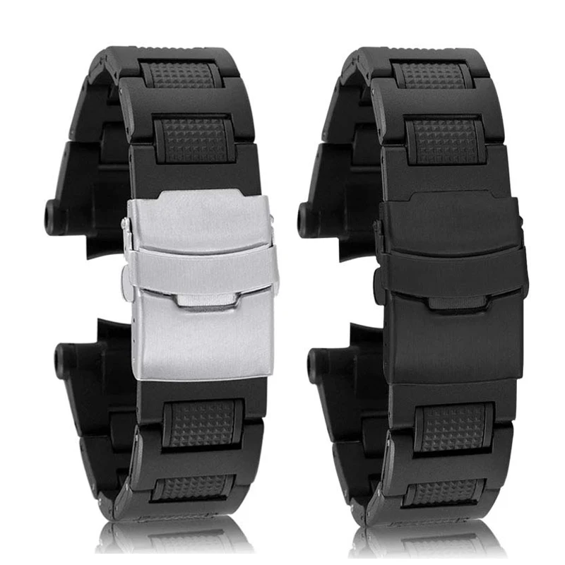 Plastikowe Watchband For Casio G-shock GA-1000 1100 GW-4000 GW-A1100 A1000 Zegarek Pasek Wysokiej Jakości Mężczyzna Sportowy Zeg