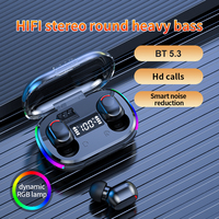 HOT K10 Wireless Earbuds LED Digital Display In Ear Headset Touch Control Bluetooth-Compatible 5.3 Gaming Sport Headphone