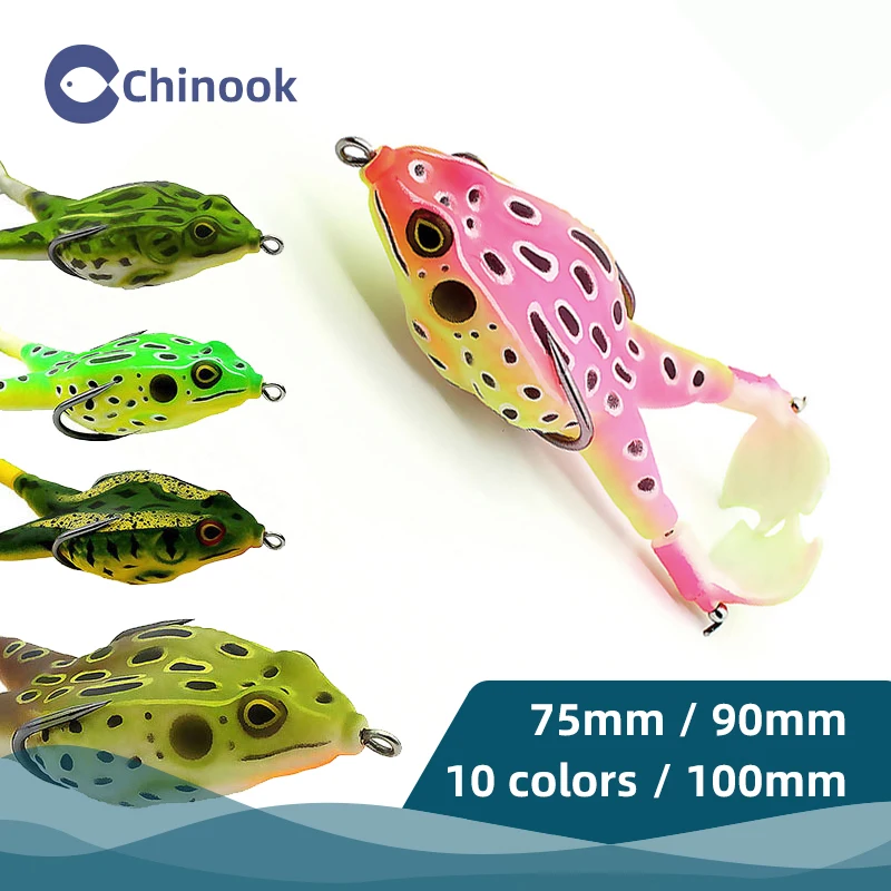 1pcs Double Propeller Frog Soft Silicone Baits Shad Fishing Lures Jigging Wobblers Artificial Bait Prop Topwater Catfish Tackle