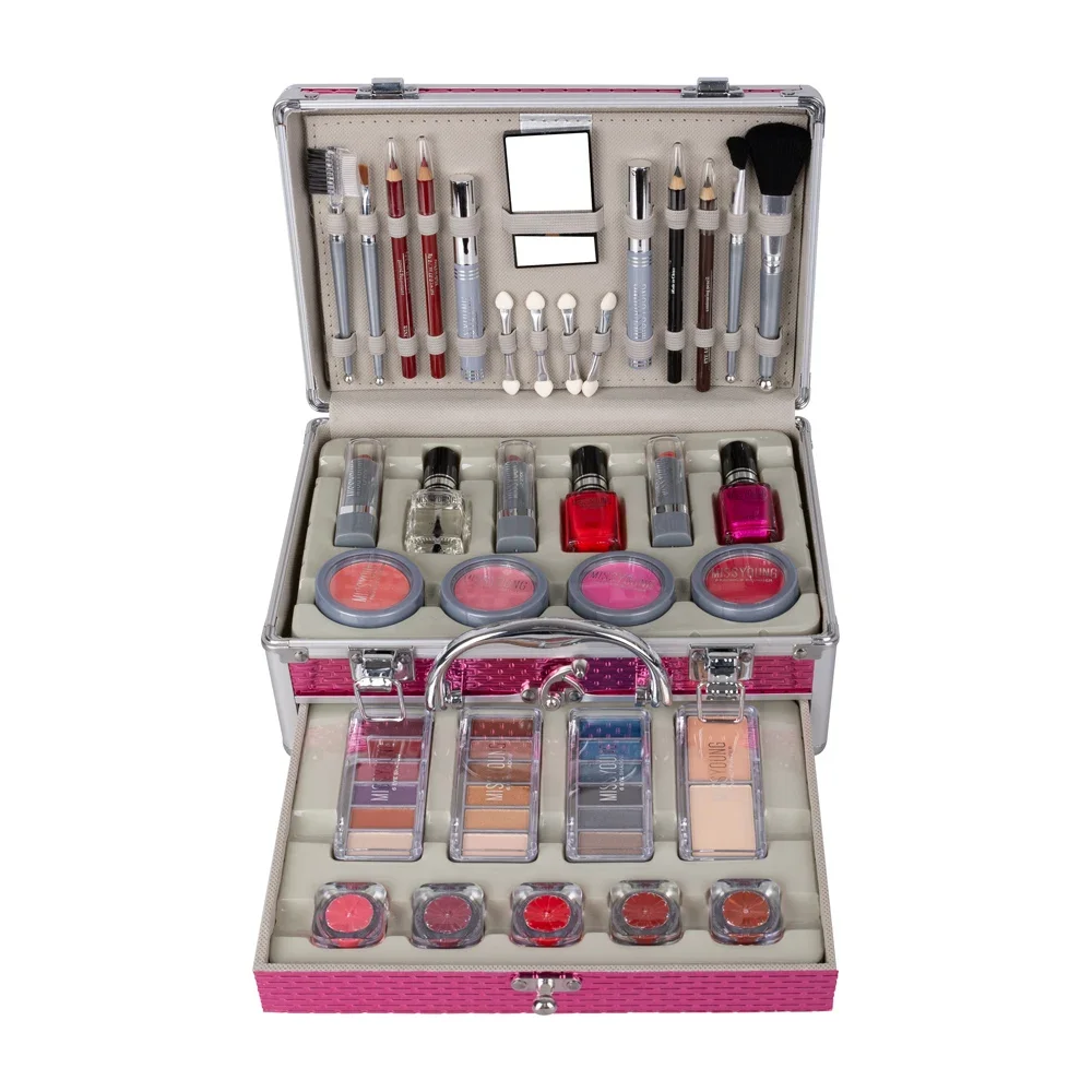 Nieuwe Goedkope Cosmetica Cadeau Beauty Tool Kit Hoge Kwaliteit Kleurrijke Oogschaduw Make-Up Kit Professionele Cosmetica Vrouwen Make-Up Sets