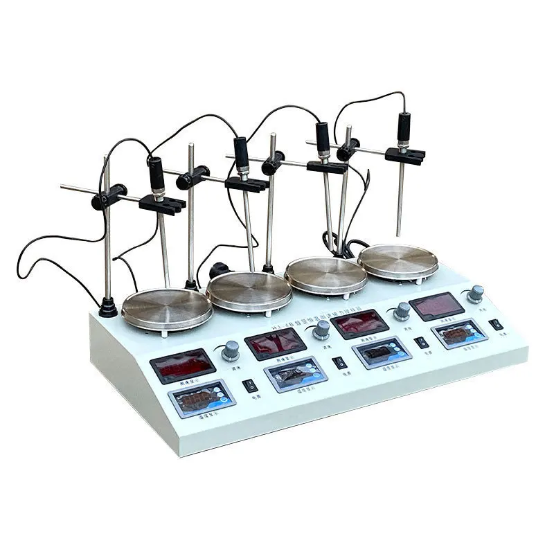 

Multi-head magnetic stirrer, laboratory dual digital magnetic heating, quadruple