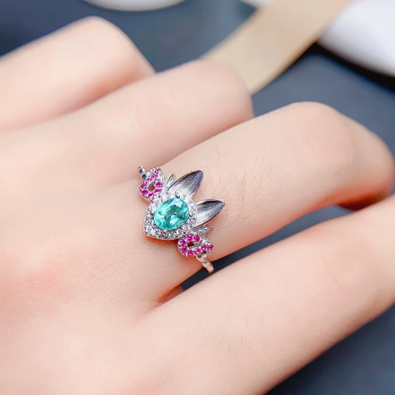 Natural Emerald Rings for women silver 925 jewelry luxury gem stones 18k gold plated free shiping items