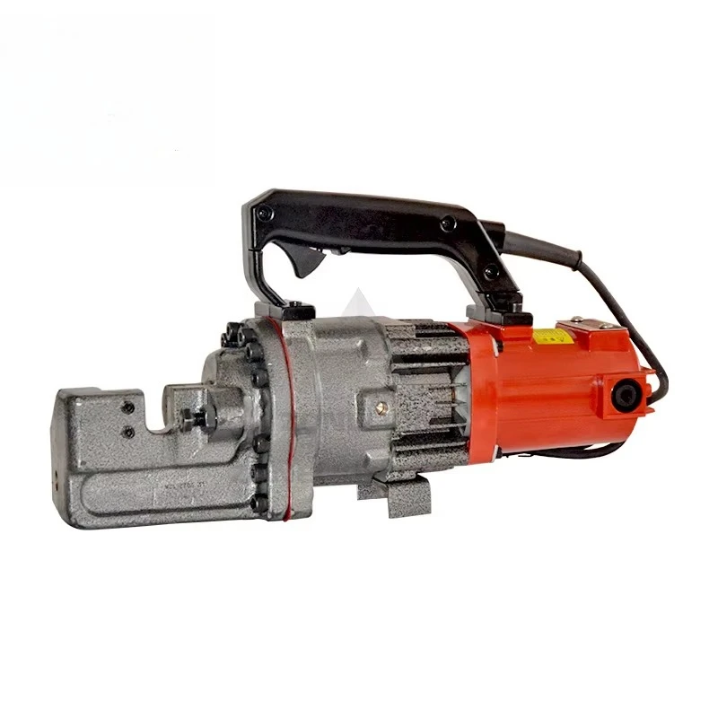 China. Exports Ha.nd Held Electric Steel Ba.r Cutter High Cutting Speed Hydra.ulic Steel Shea.r Cutting Ma.chine