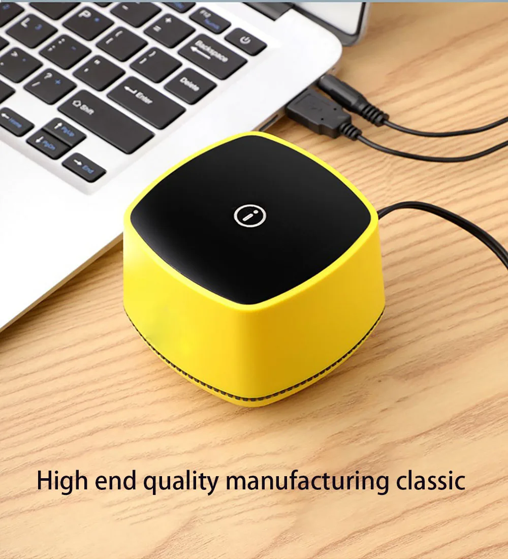 Mini Subwoofer Speakers 3.5mm Audio Hole USB Speaker Portable Desktop Computer Laptop Loudspeaker Wire Control Switch Speakers image 2