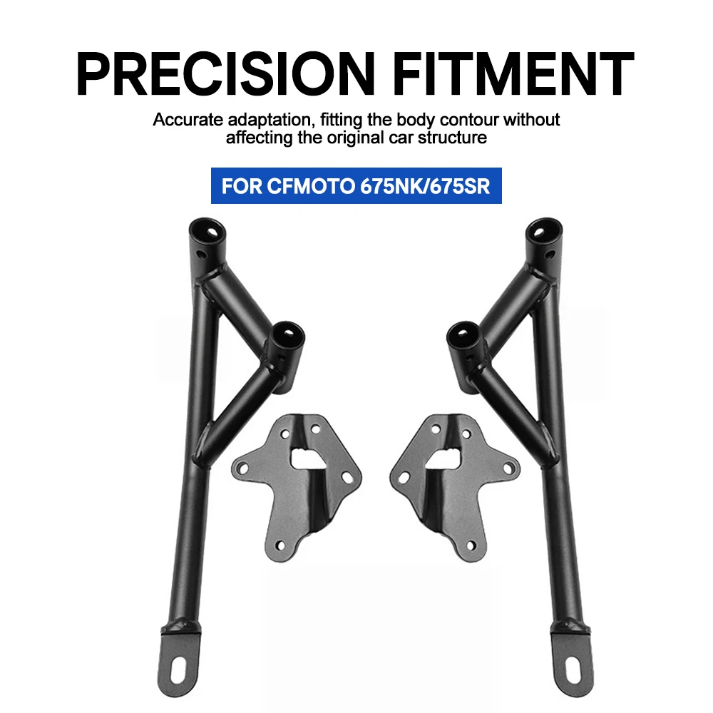 Motorcycle Engine Guard Crash Bars Anti-fall Bumper Frame Protectors Replacement Parts Suitable For Spring Breeze 675NK/675SR