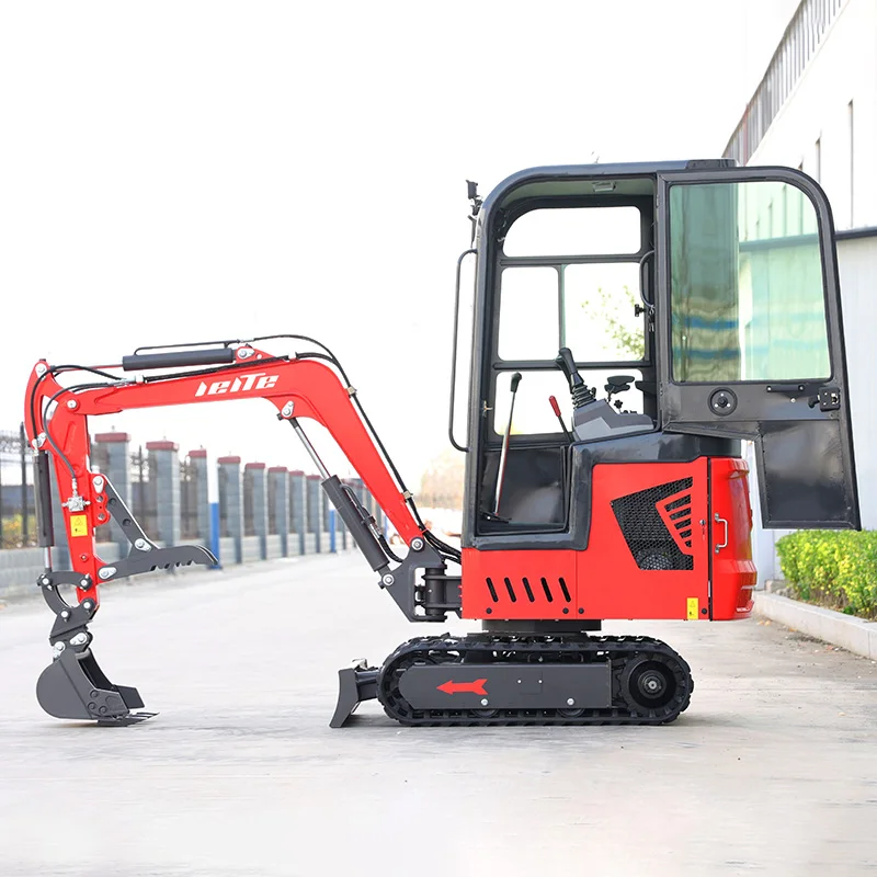 Factory sell customized 1 Ton New mini excavator garden mini Bagger excavator farm mini excavators With EPA / EURO 5 / CE