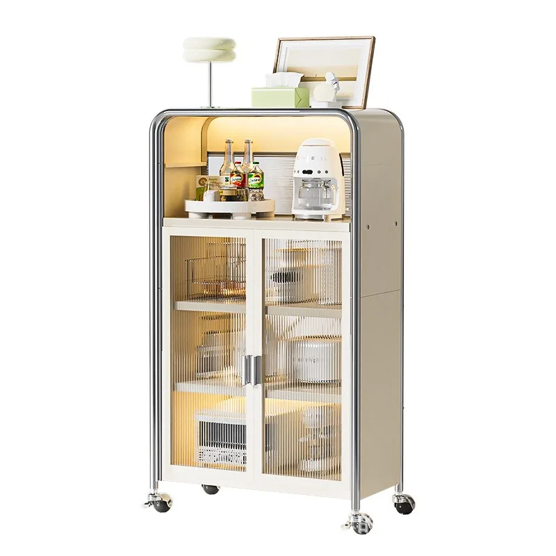 Shelves Floor-to-ceiling multi-layer microwave ovens Household lockers Pot storage racks Cupboards Cupboards