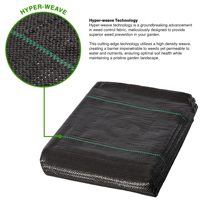 Unkrautvlies Fabric Film Tuch 1m X 10m Uv-Stable And Water-Permeable , Unkrautschutzmatte Bodendecker Garden Film, Garden Fleece